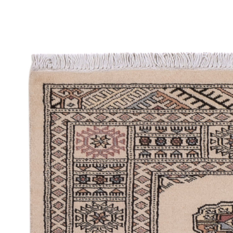 Loper Pakistaans tapijt - 309 x 79 cm - beige