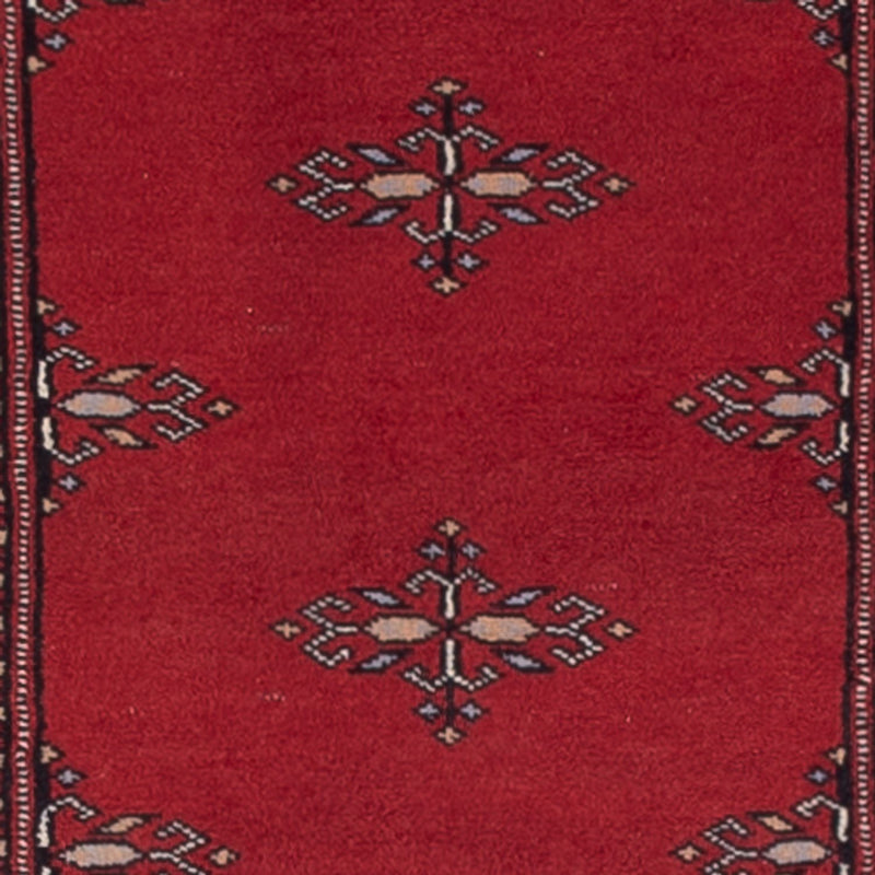 Loper Pakistaans tapijt - 303 x 79 cm - rood