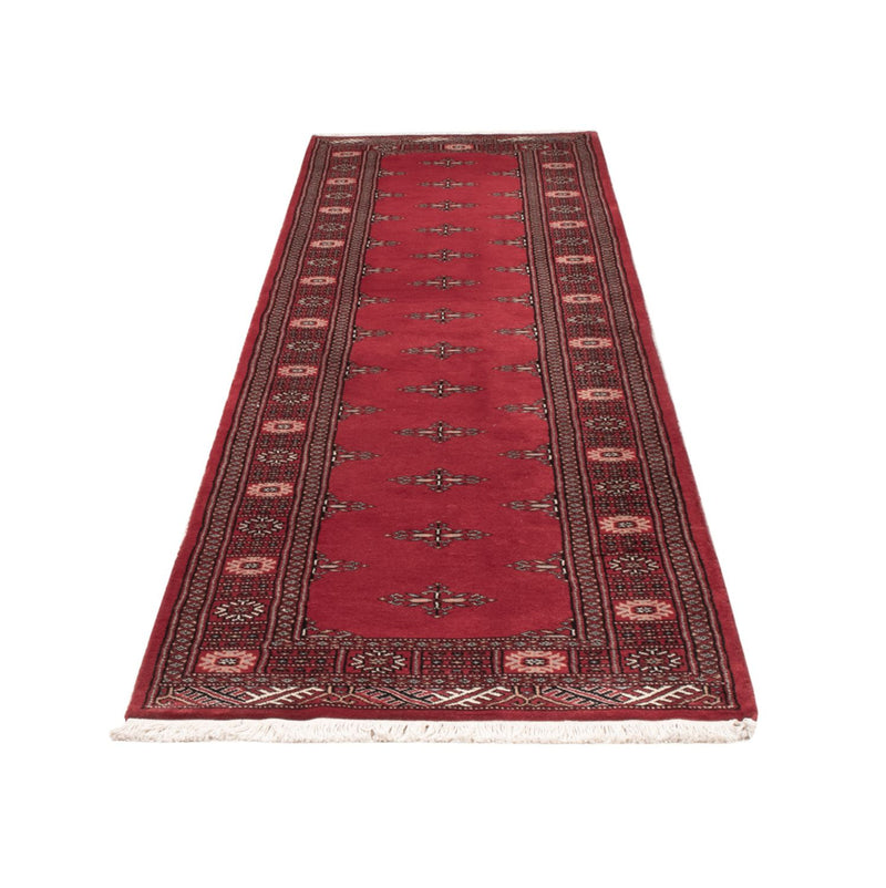Loper Pakistaans tapijt - 303 x 79 cm - rood