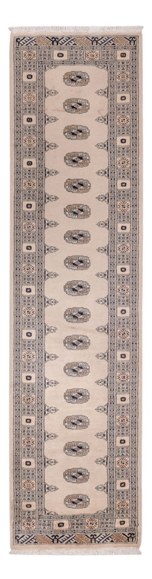 Loper Pakistaans tapijt - 317 x 78 cm - beige