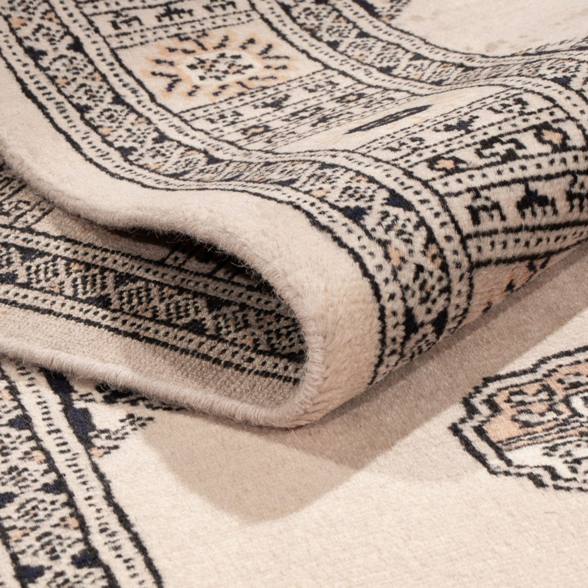 Loper Pakistaans tapijt - 317 x 78 cm - beige