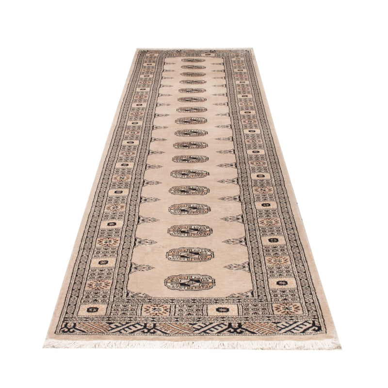 Loper Pakistaans tapijt - 317 x 78 cm - beige