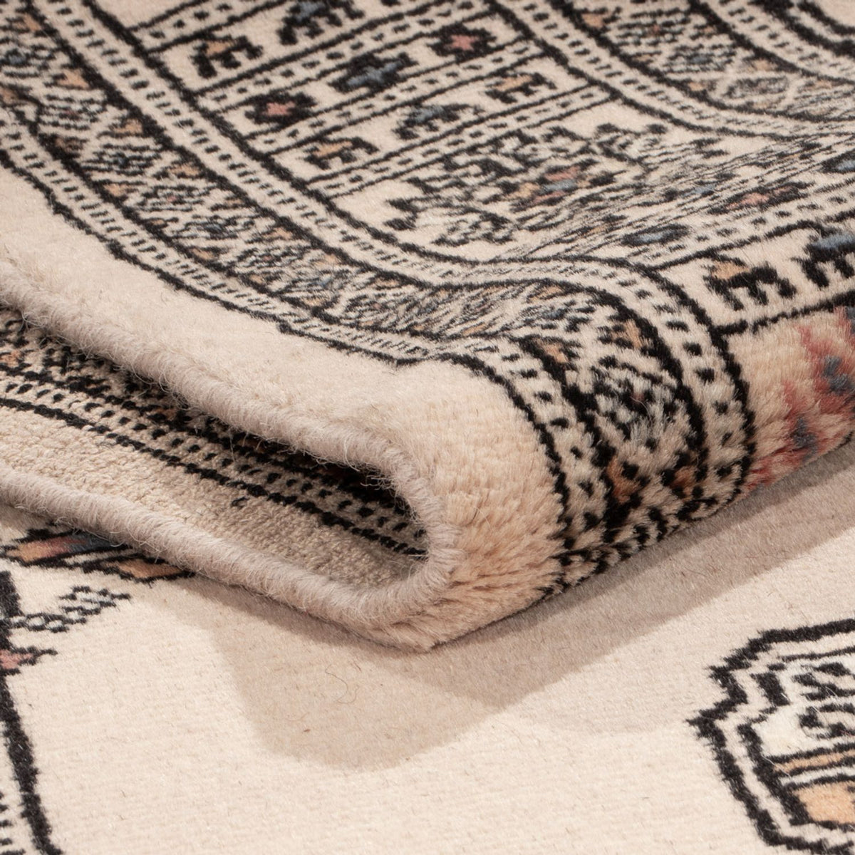 Loper Pakistaans tapijt - 310 x 79 cm - beige