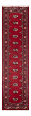 Loper Pakistaans tapijt - 305 x 77 cm - rood