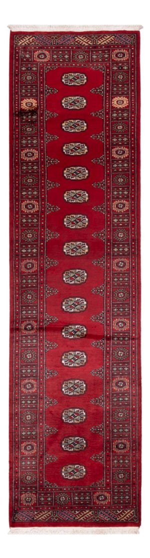 Loper Pakistaans tapijt - 297 x 79 cm - rood