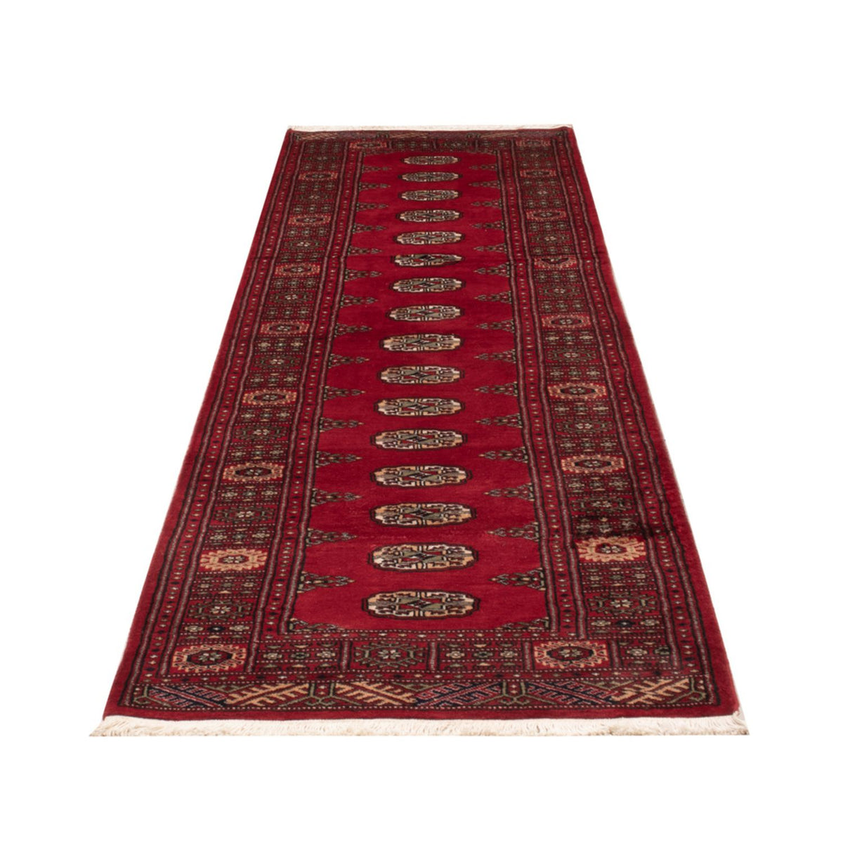 Loper Pakistaans tapijt - 297 x 79 cm - rood
