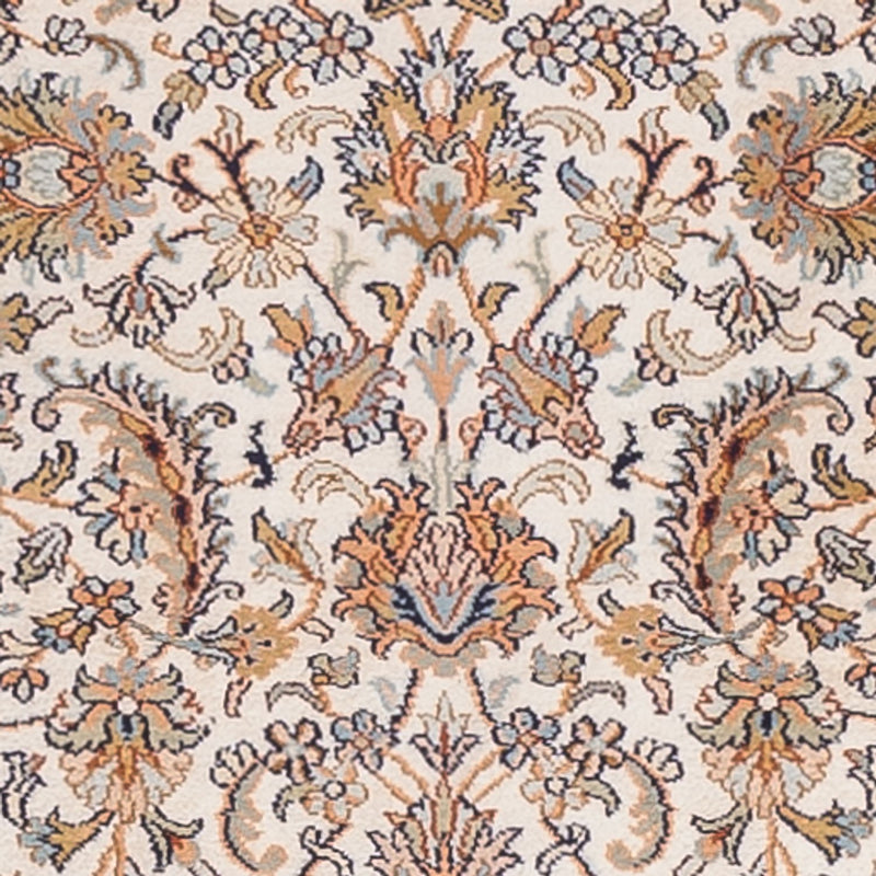 Loper Zijden tapijt - Kashmir Silk - 308 x 80 cm - beige