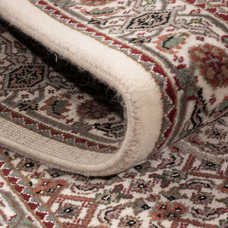 Loper Oosters tapijt - Tabriz - 315 x 84 cm - donker beige