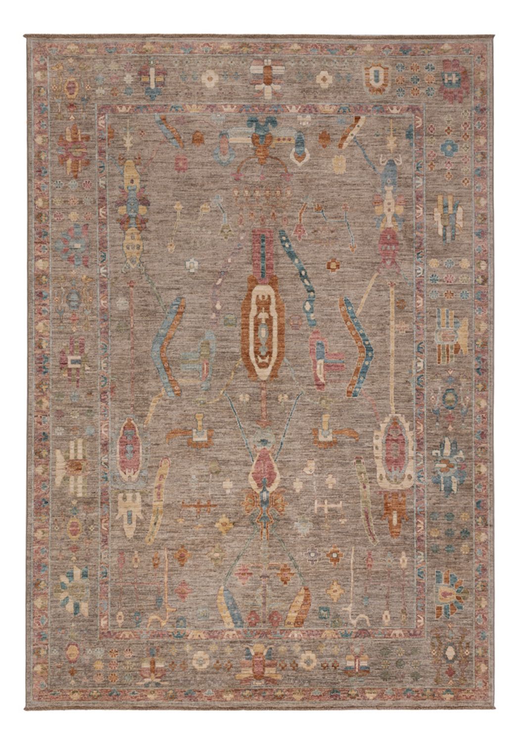 Ziegler Tapijt - Usak - 301 x 204 cm - donker beige