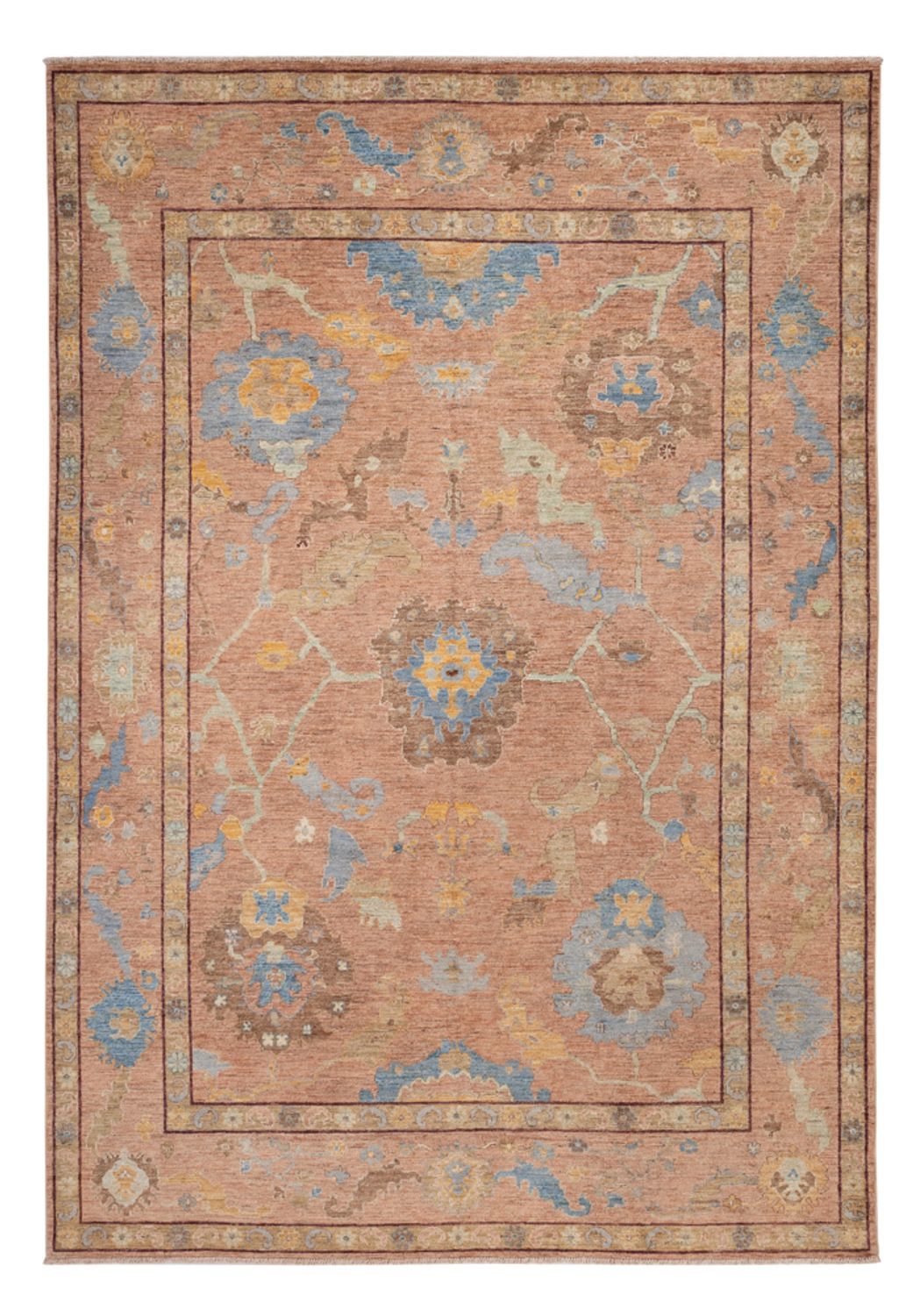 Ziegler Tapijt - Usak - 297 x 206 cm - donker beige