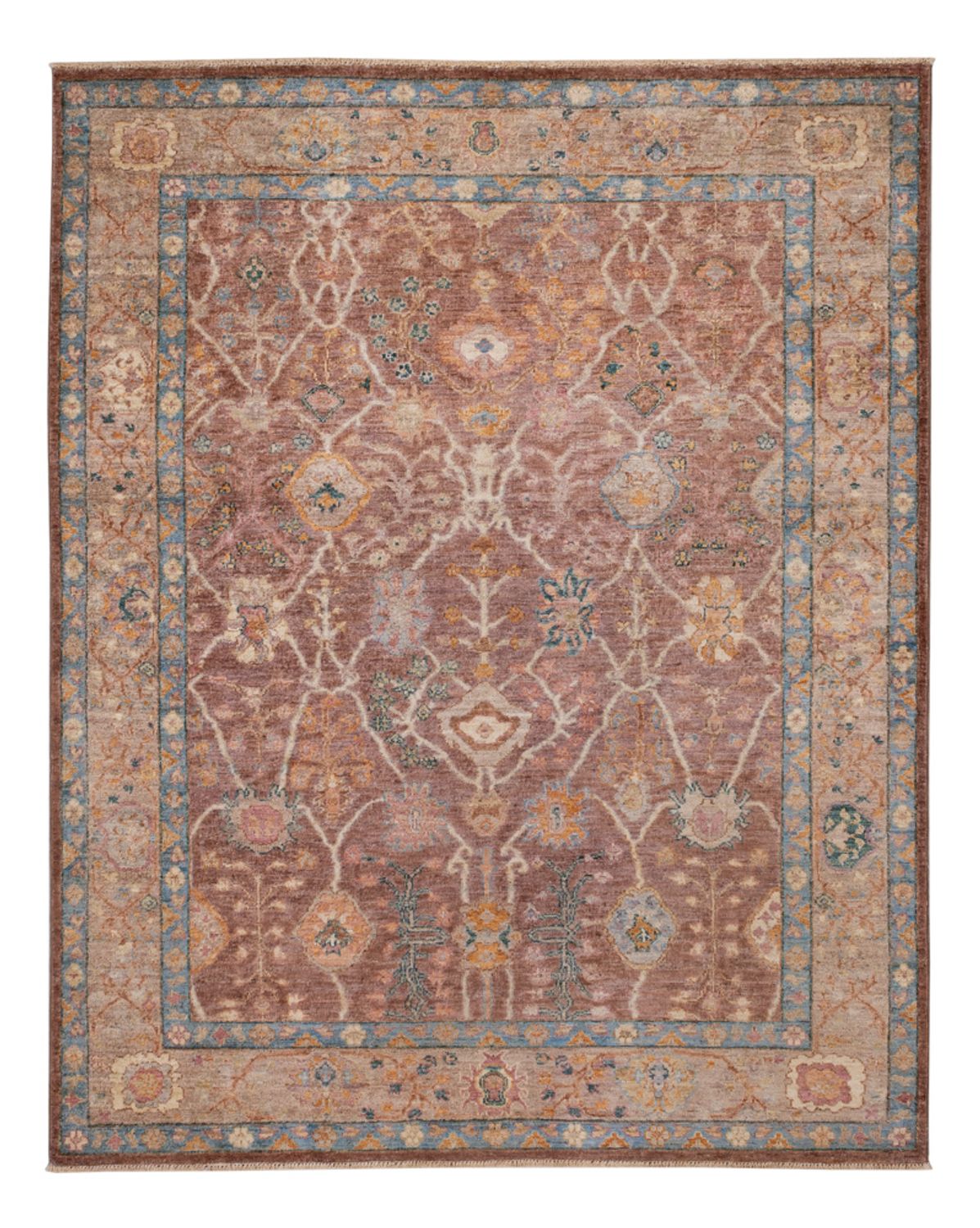 Ziegler Tapijt - Usak - 194 x 152 cm - donker beige