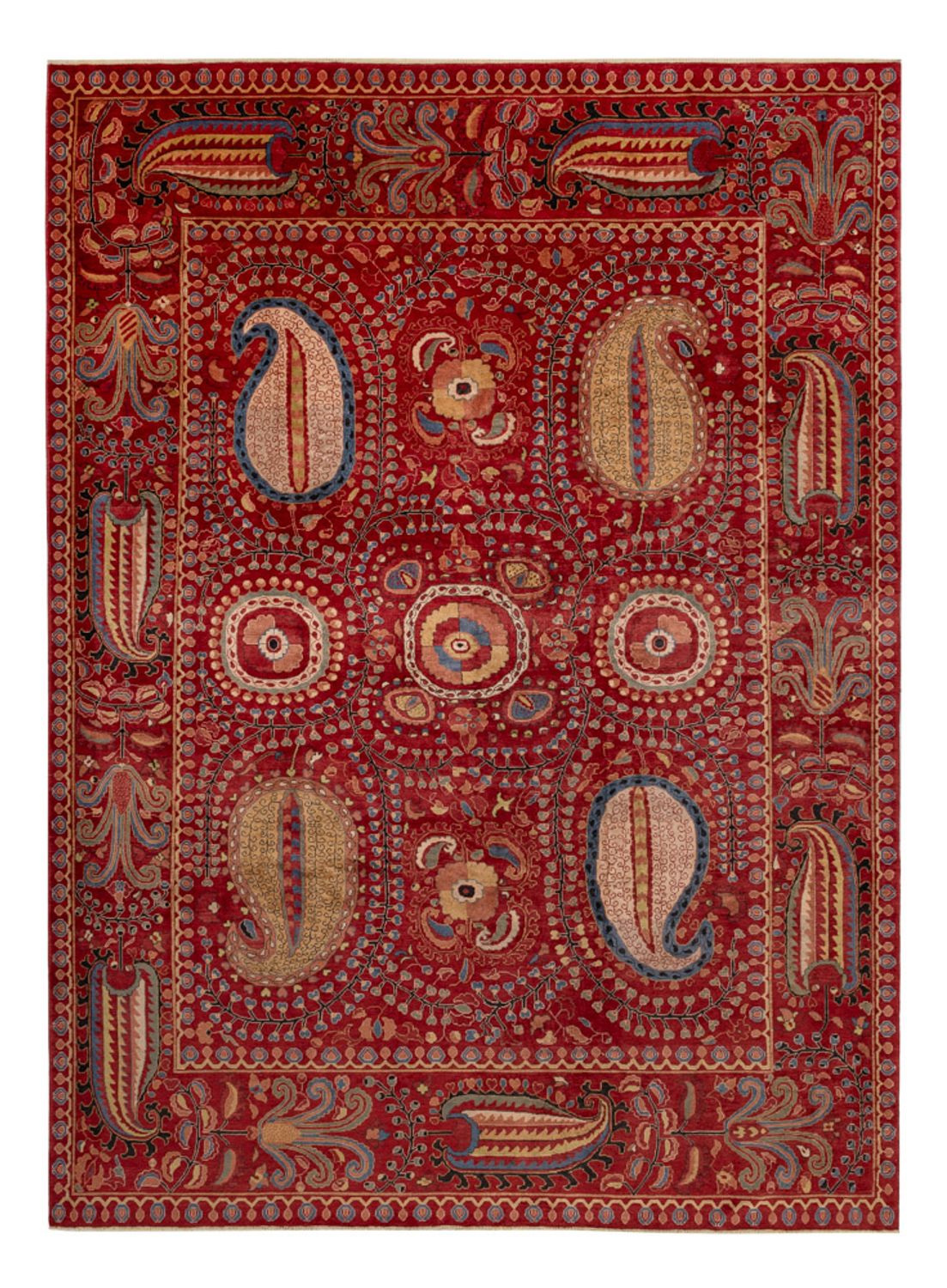 Designer tapijt - 350 x 260 cm - rood