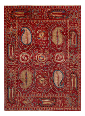 Designer tapijt - 350 x 260 cm - rood