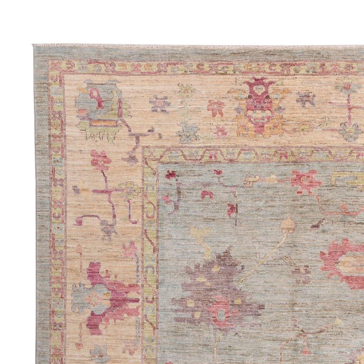 Ziegler Tapijt - Usak - 366 x 264 cm - lichtblauw