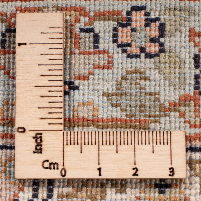 Zijden tapijt - Kashmir Silk - 378 x 273 cm - donker beige