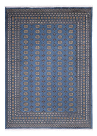 Afghaans tapijt - Bukhara - 344 x 248 cm - blauw
