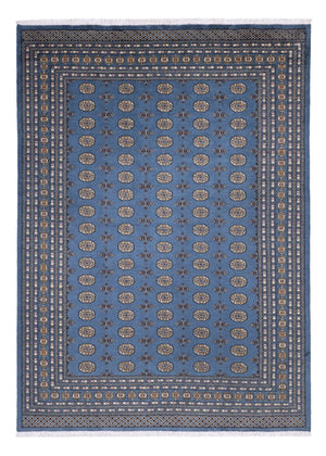 Afghaans tapijt - Bukhara - 344 x 248 cm - blauw