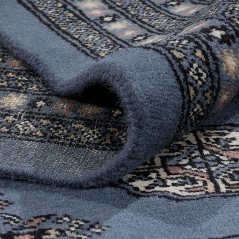 Afghaans tapijt - Bukhara - 344 x 248 cm - blauw