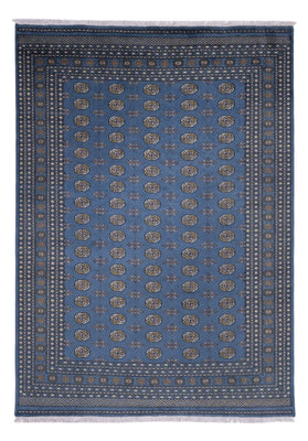 Afghaans tapijt - Bukhara - 341 x 240 cm - blauw
