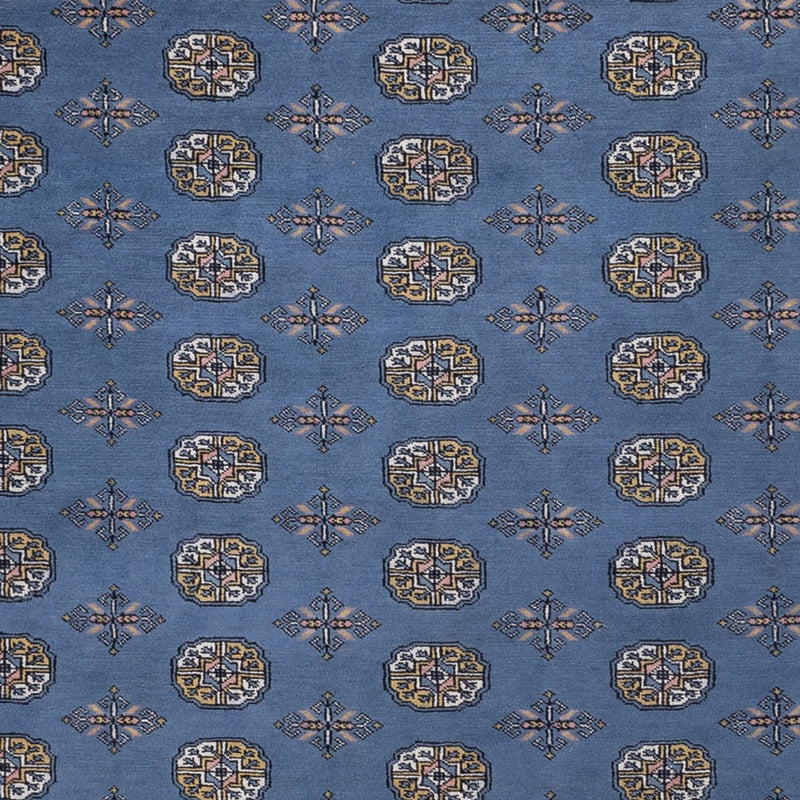 Afghaans tapijt - Bukhara - 341 x 240 cm - blauw