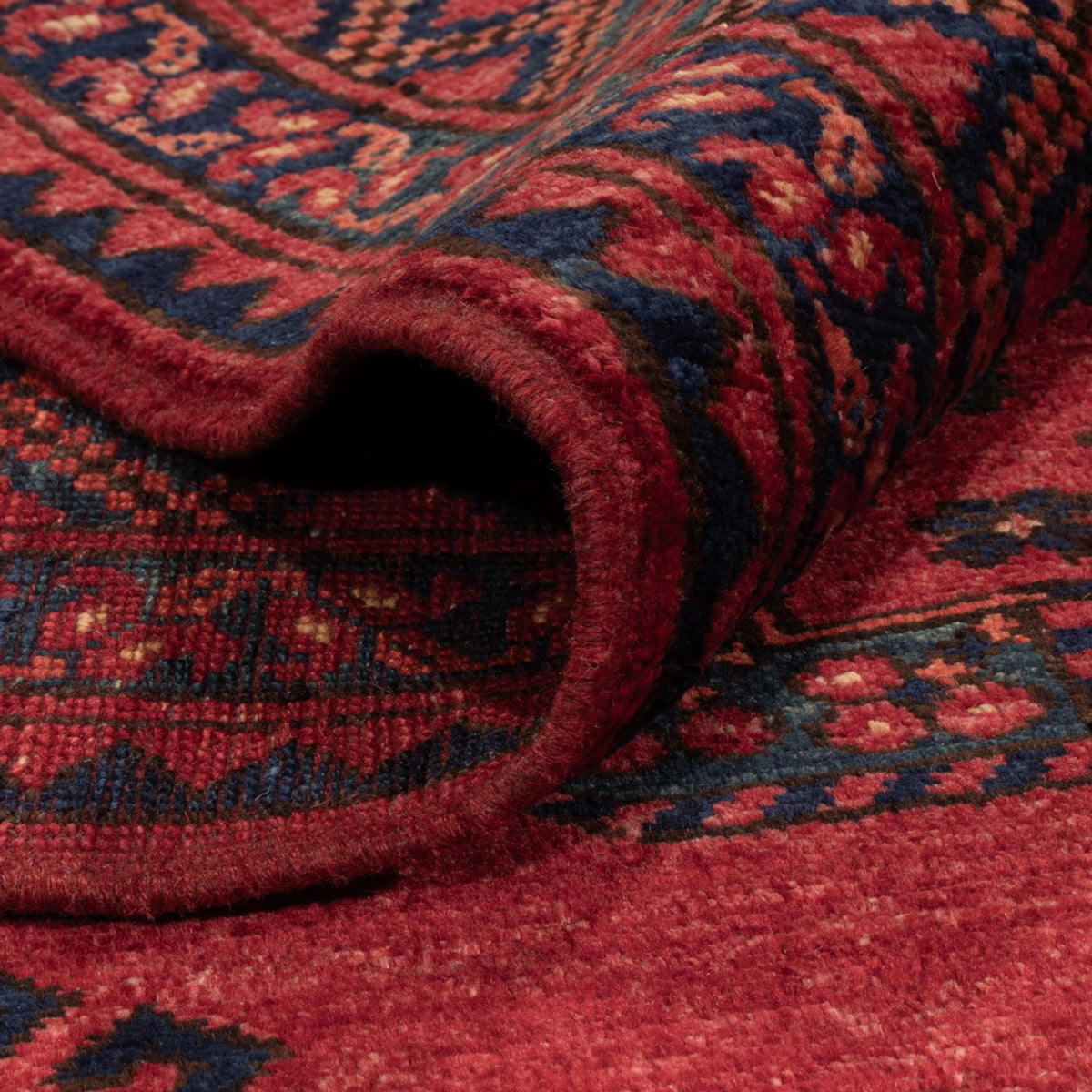 Afghaans tapijt - 346 x 256 cm - rood