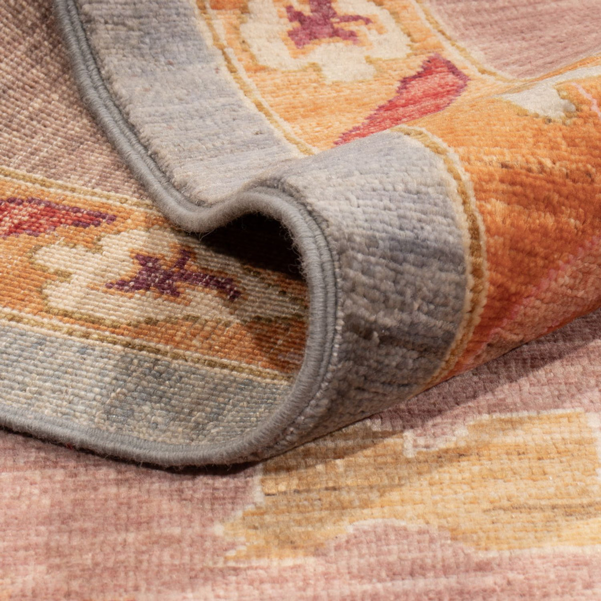 Ziegler Tapijt - Usak - 357 x 290 cm - lichtblauw