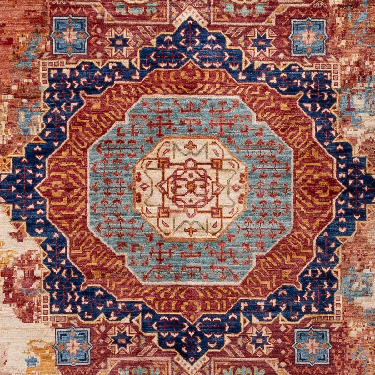 Designer tapijt - 340 x 253 cm - veelkleurig