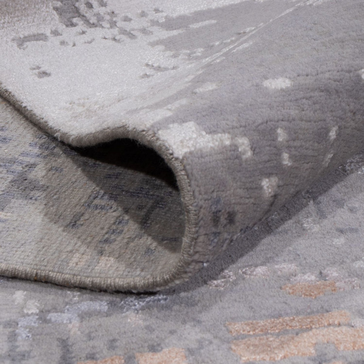 Designer tapijt - 359 x 255 cm - lichtgrijs