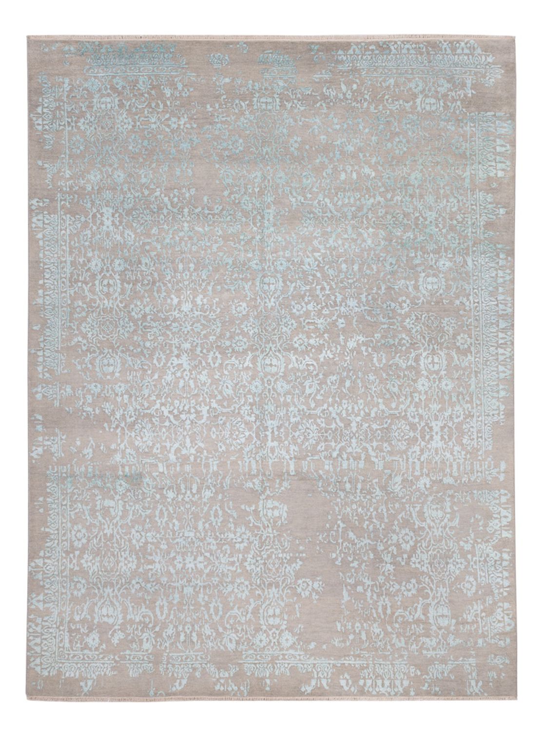 Designer tapijt - 358 x 270 cm - lichtblauw
