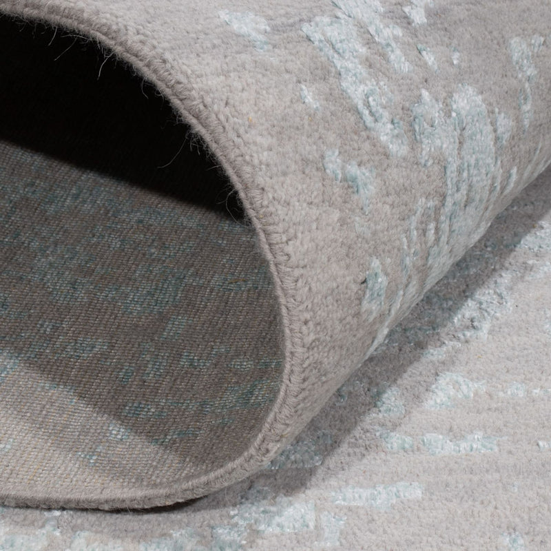 Designer tapijt - 367 x 275 cm - lichtblauw