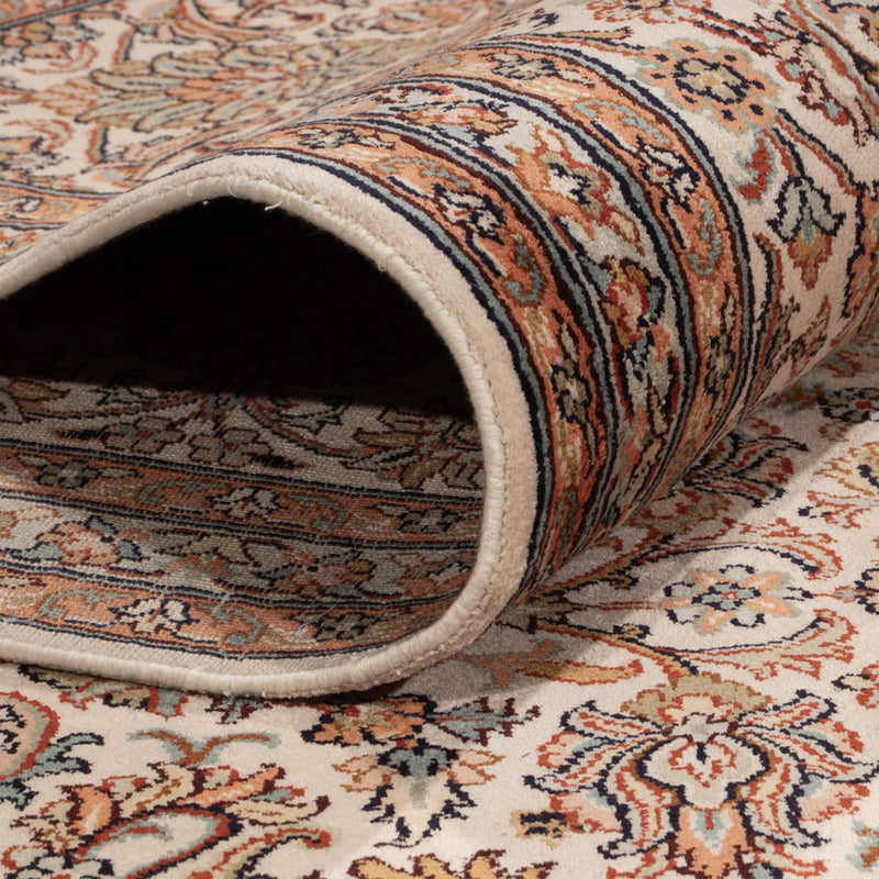Zijden tapijt - Kashmir Silk - 349 x 247 cm - beige