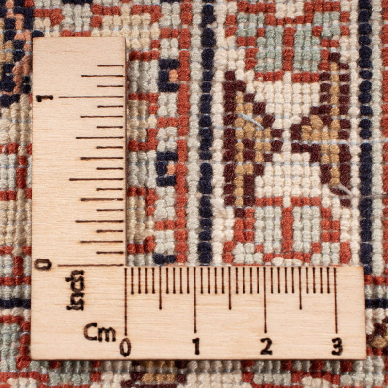 Zijden tapijt - Kashmir Silk - 362 x 274 cm - donker beige