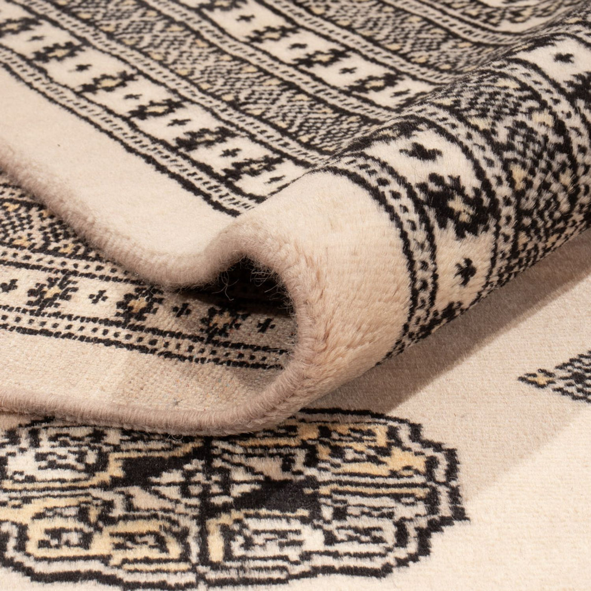 Afghaans tapijt - Bukhara - 359 x 278 cm - beige