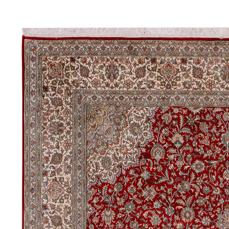 Zijden tapijt - Kashmir Silk - 327 x 244 cm - rood