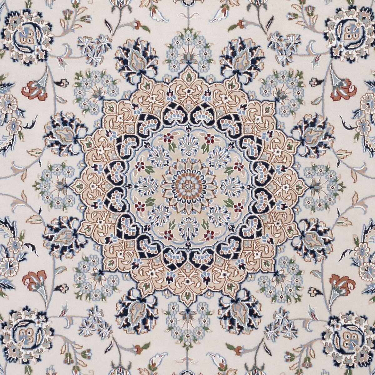 Oosters tapijt - Nain - Indus - 361 x 270 cm - crème