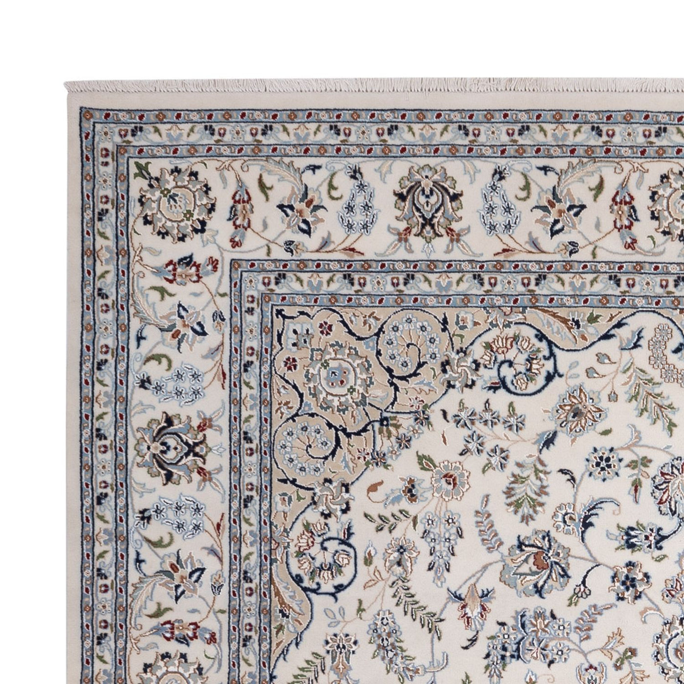 Oosters tapijt - Nain - Indus - 361 x 270 cm - crème