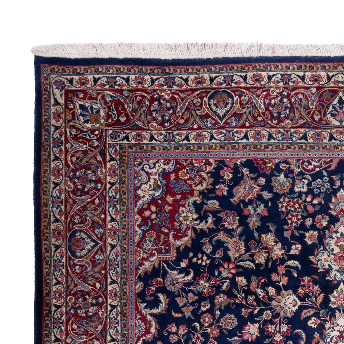 Perzisch tapijt - Klassiek - 390 x 295 cm - donkerblauw