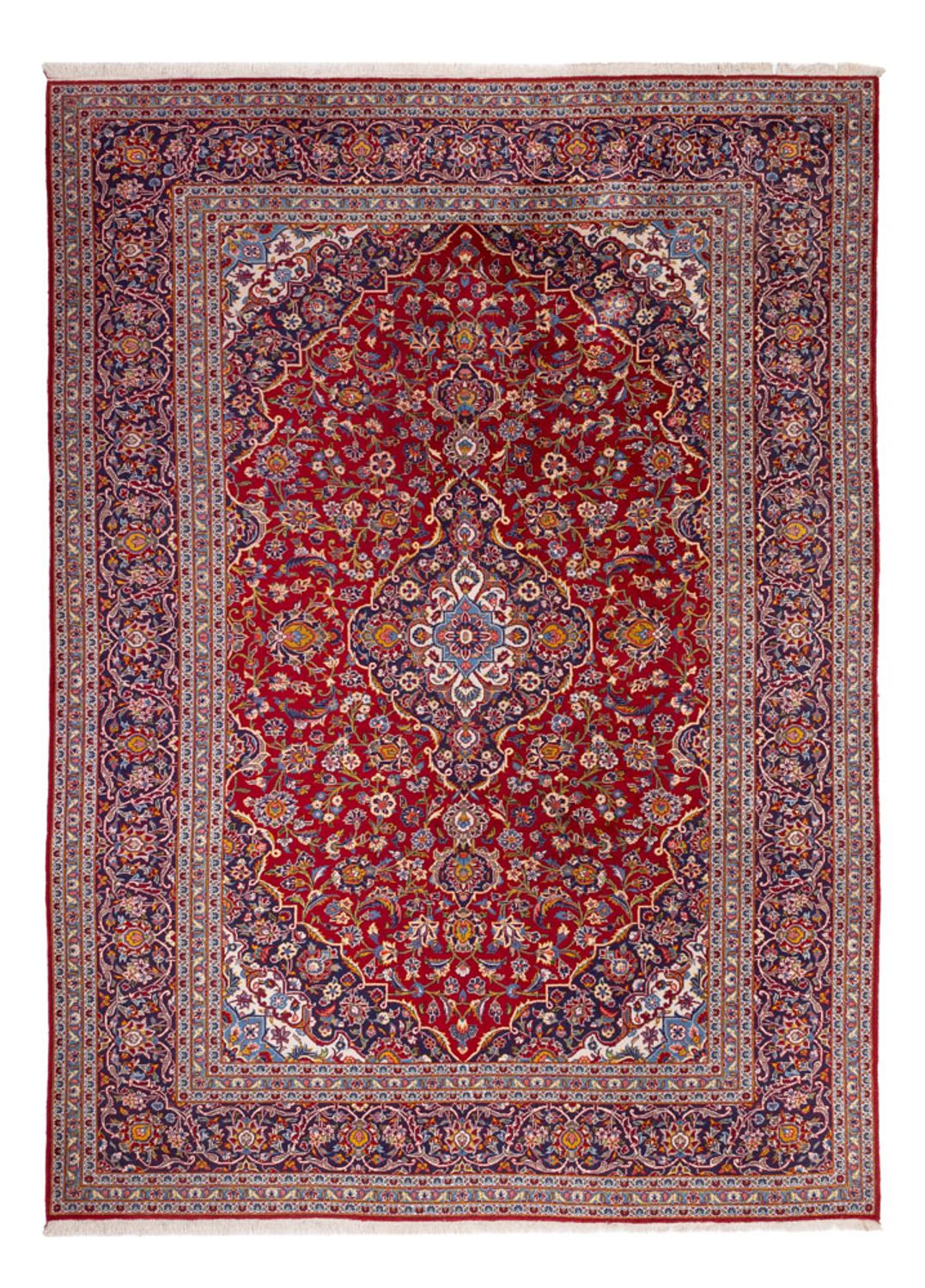 Perzisch tapijt - Keshan - 370 x 261 cm - rood