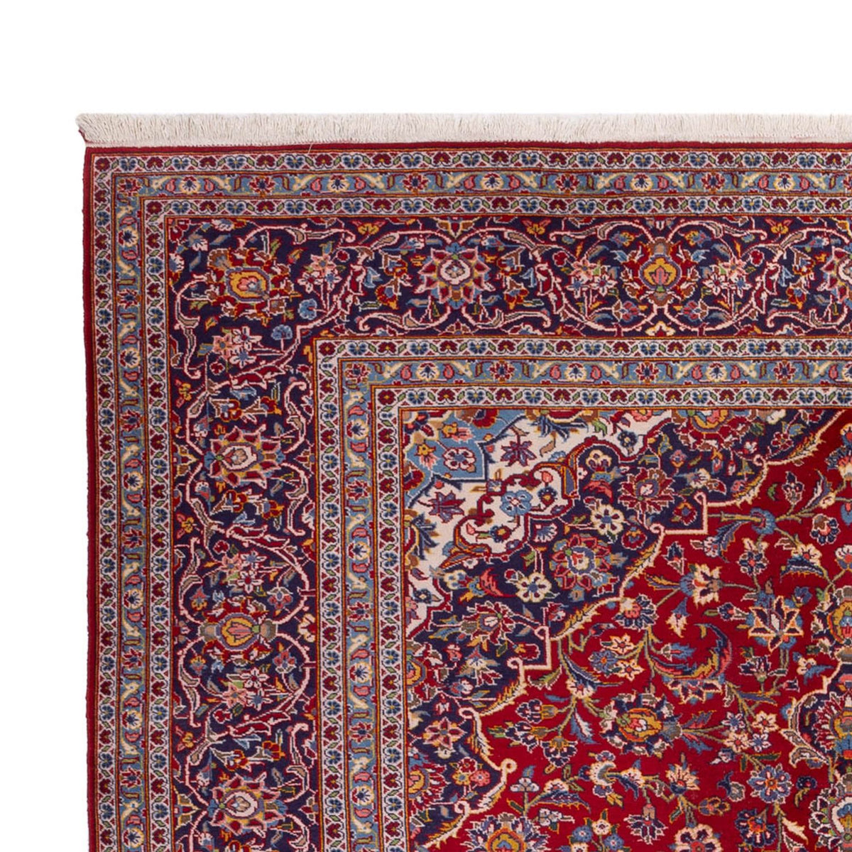 Perzisch tapijt - Keshan - 370 x 261 cm - rood