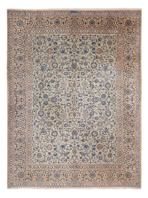 Perzisch tapijt - Keshan - 403 x 303 cm - beige