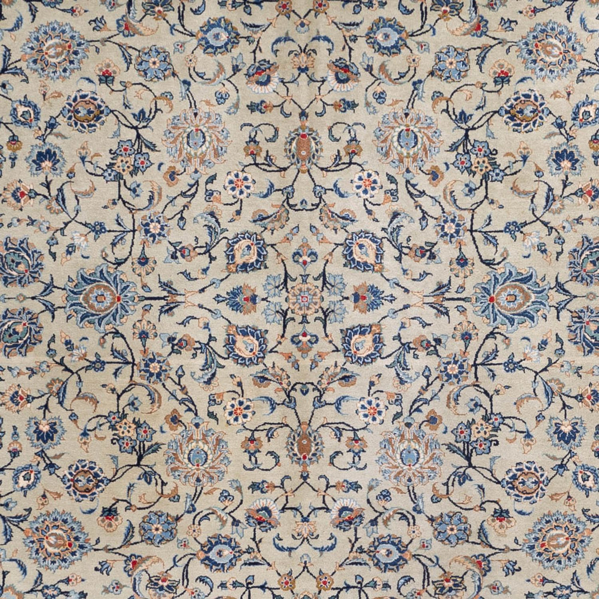 Perzisch tapijt - Keshan - 403 x 303 cm - beige
