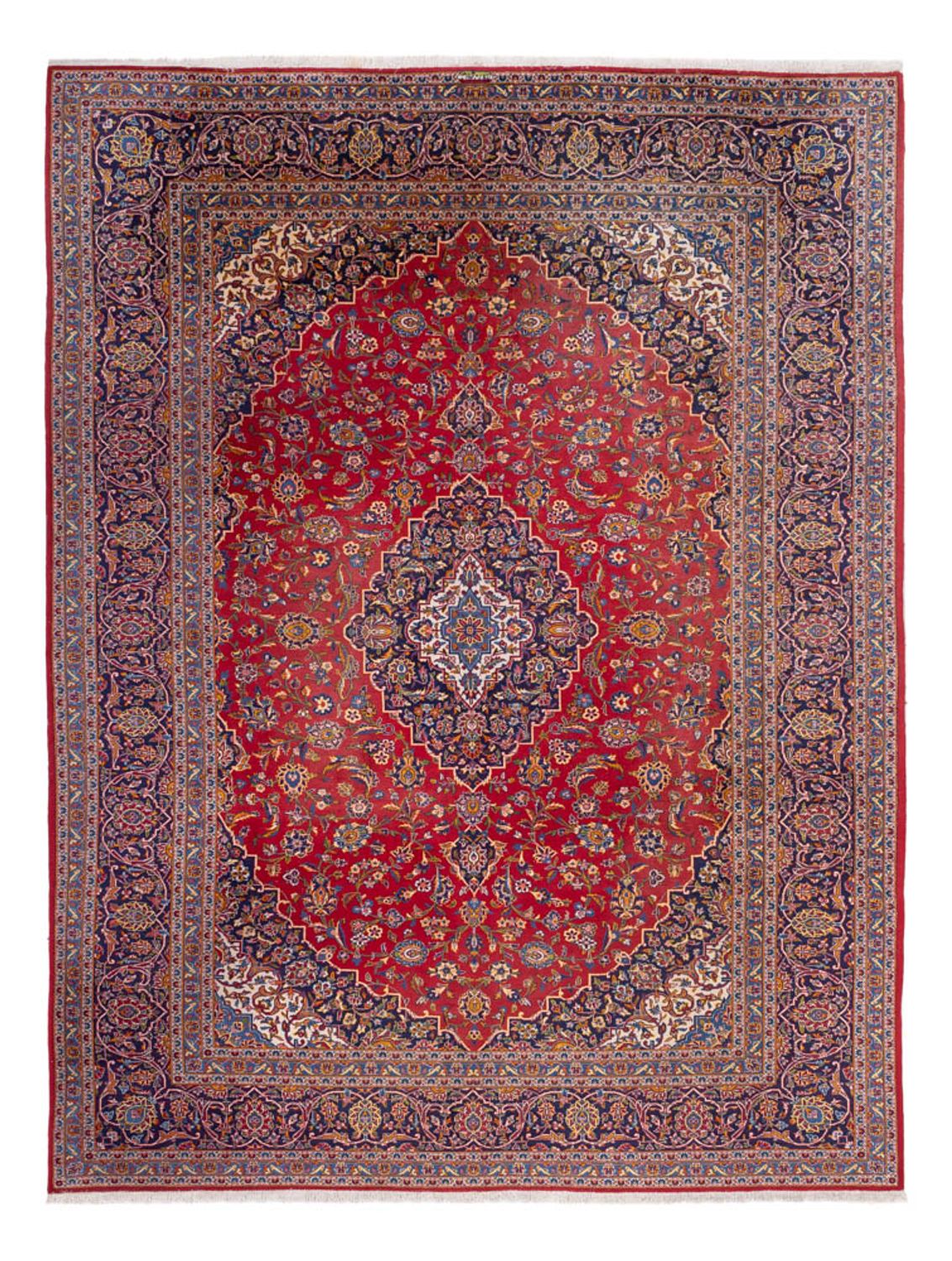 Perzisch tapijt - Keshan - 385 x 291 cm - rood