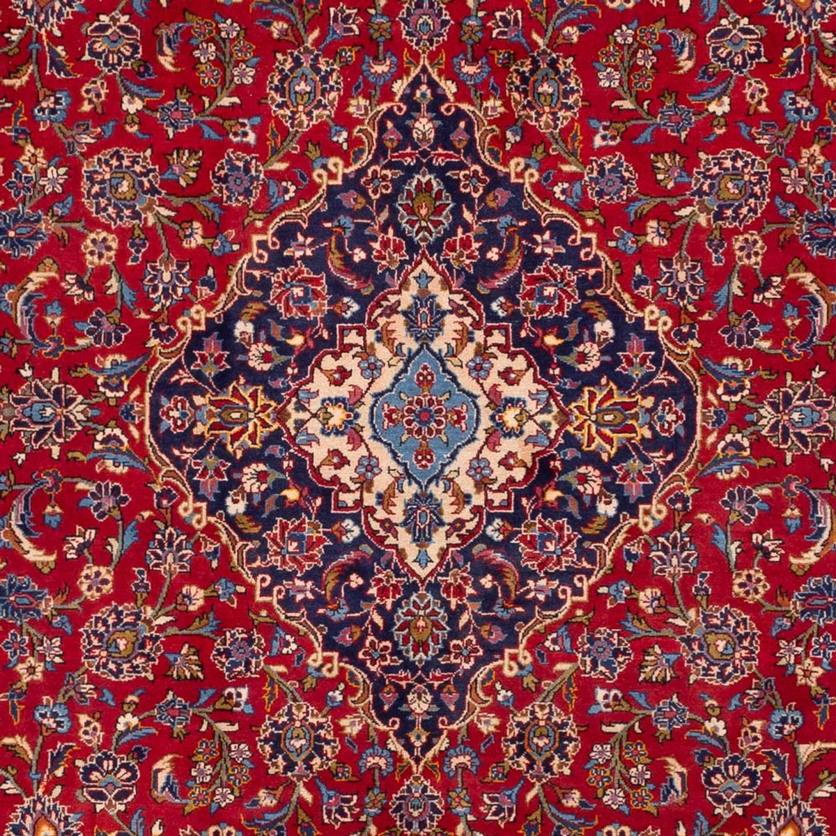 Perzisch tapijt - Keshan - 373 x 252 cm - rood