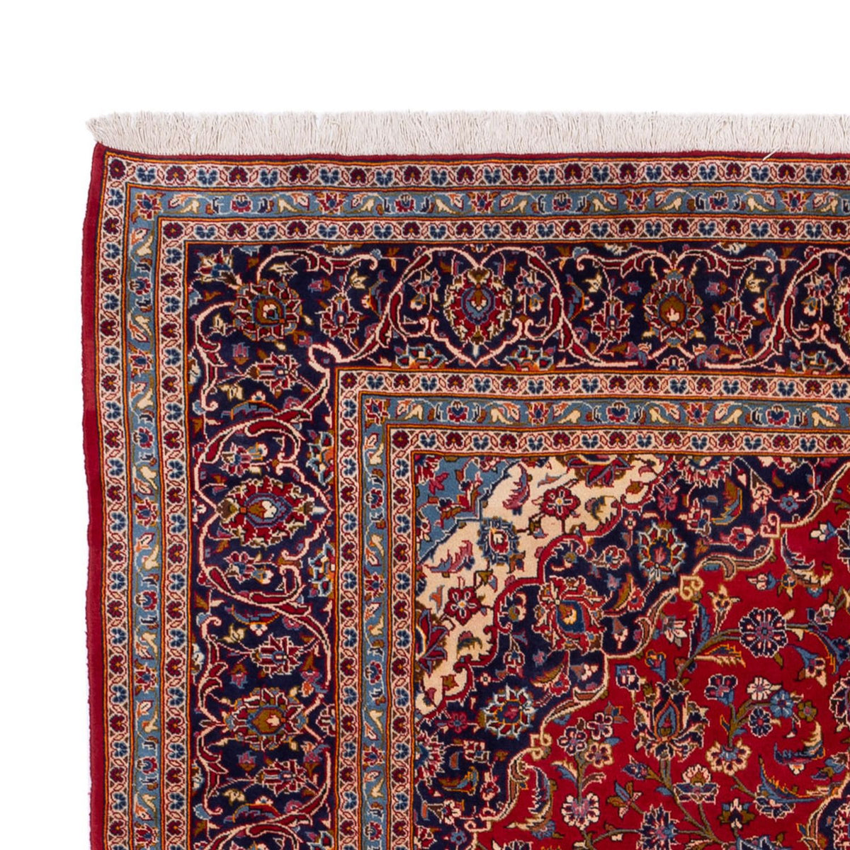 Perzisch tapijt - Keshan - 373 x 252 cm - rood