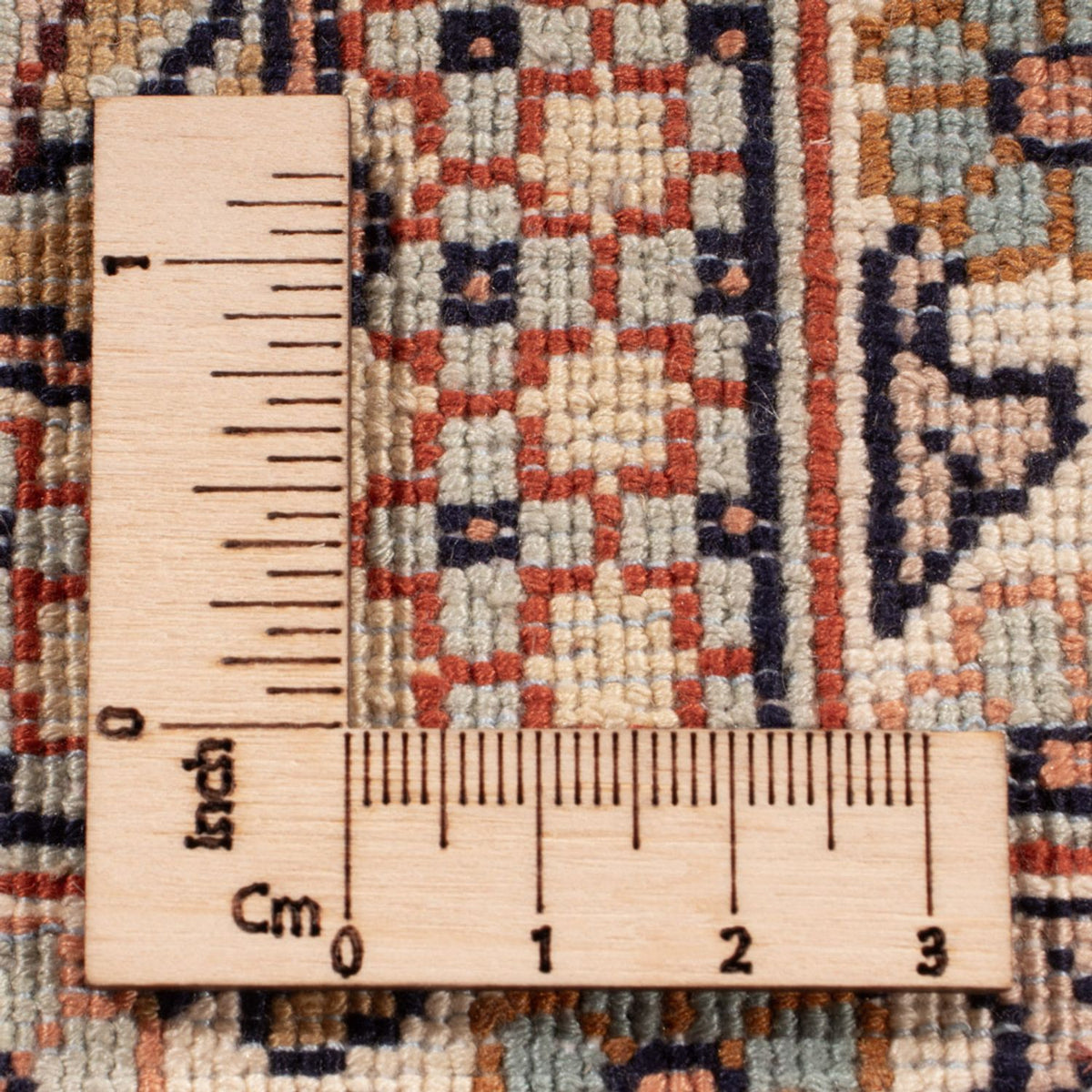 Zijden tapijt - Kashmir Silk - 372 x 277 cm - donker beige