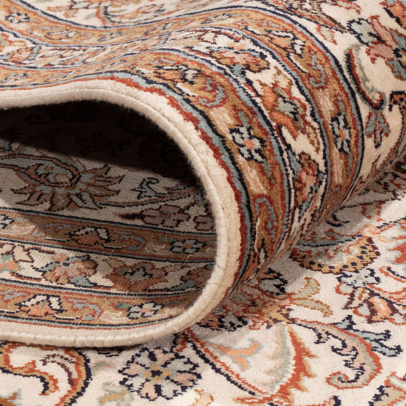 Zijden tapijt - Kashmir Silk - 347 x 247 cm - beige