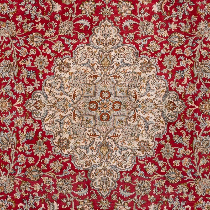 Zijden tapijt - Kashmir Silk - 339 x 244 cm - rood