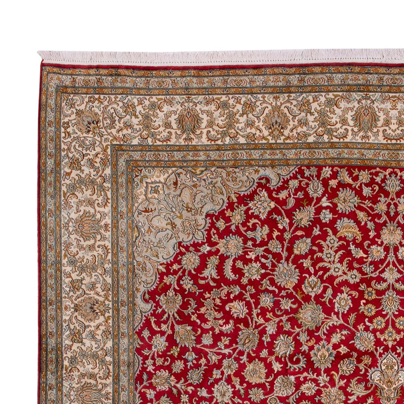 Kasjmir zijde Tapijt 339x244cm - Oosters Tapijt