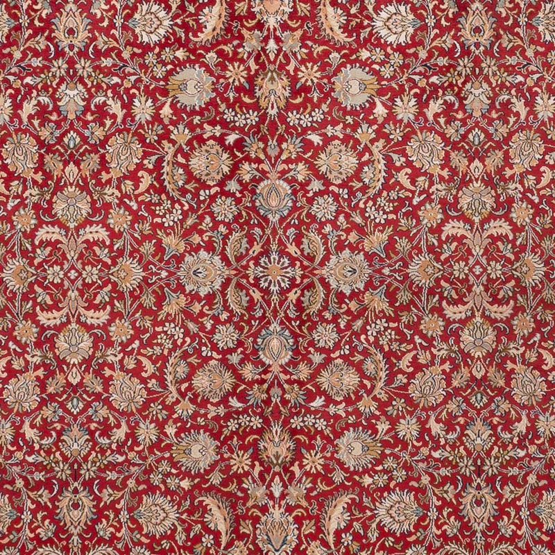 Zijden tapijt - Kashmir Silk - 369 x 279 cm - rood