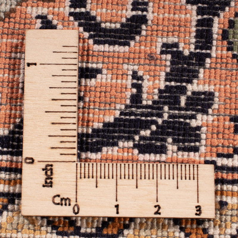 Zijden tapijt - Kashmir Silk - 330 x 246 cm - donker beige